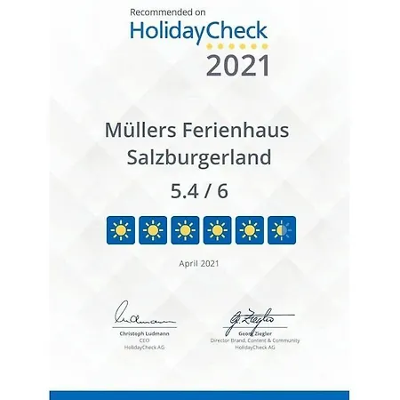 Mueller Salzburgerland Prázdninový dům